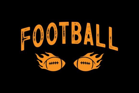 Football SVG Graphics for T-Shirt Designs & Branding