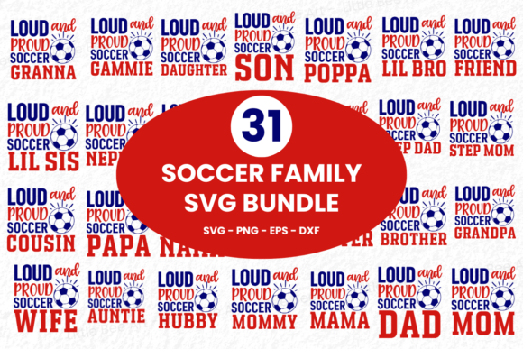 Graphics for Soccer Family T-Shirt Designs